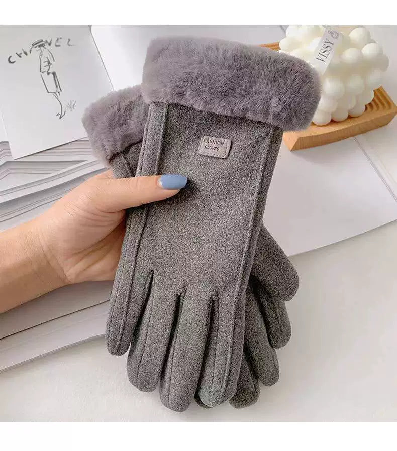 Women's Anti-Cold Windproof Touch Screen Gloves