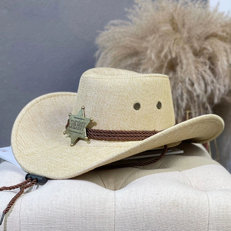 Straw Hat Western Sexy Retro Travel Photography Hat