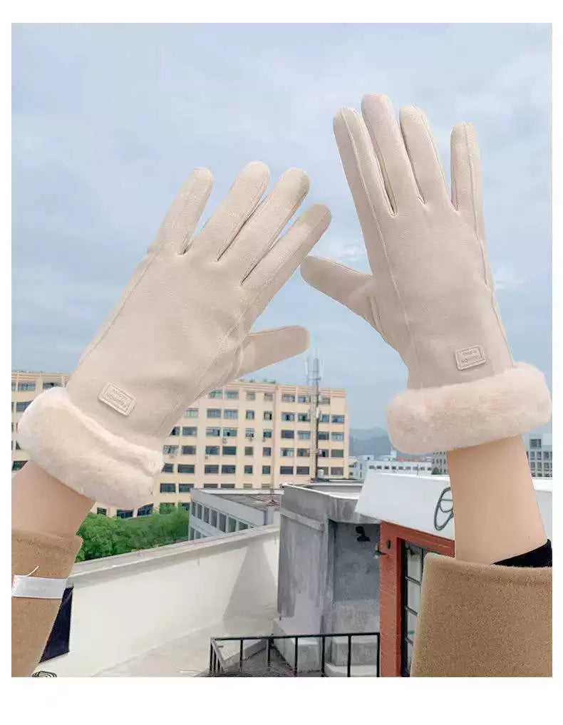 Women's Anti-Cold Windproof Touch Screen Gloves