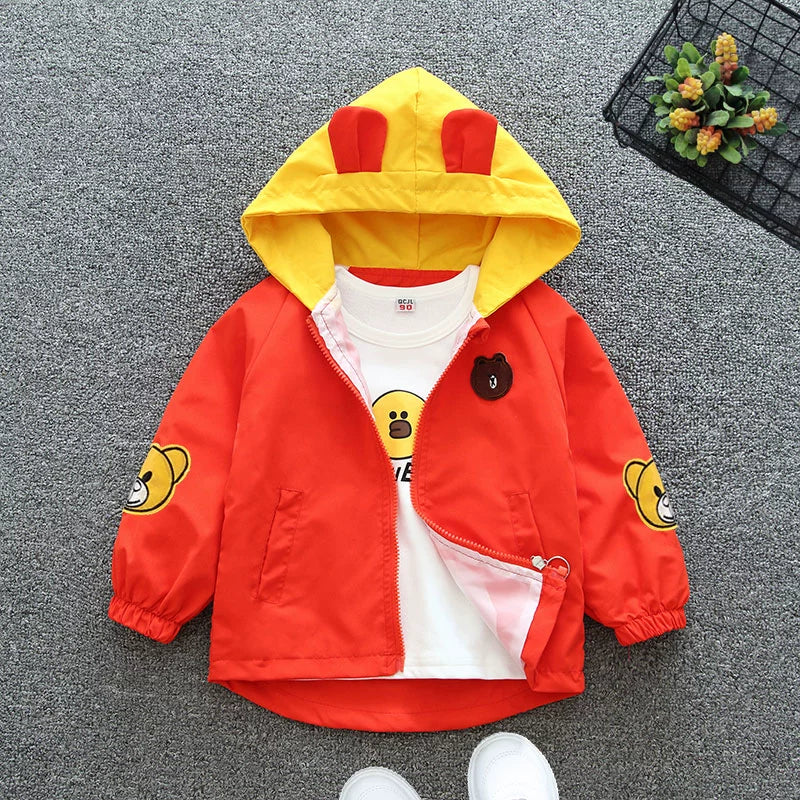 Windcheater Baby Boy Thin Spring and Autumn Korean Coat