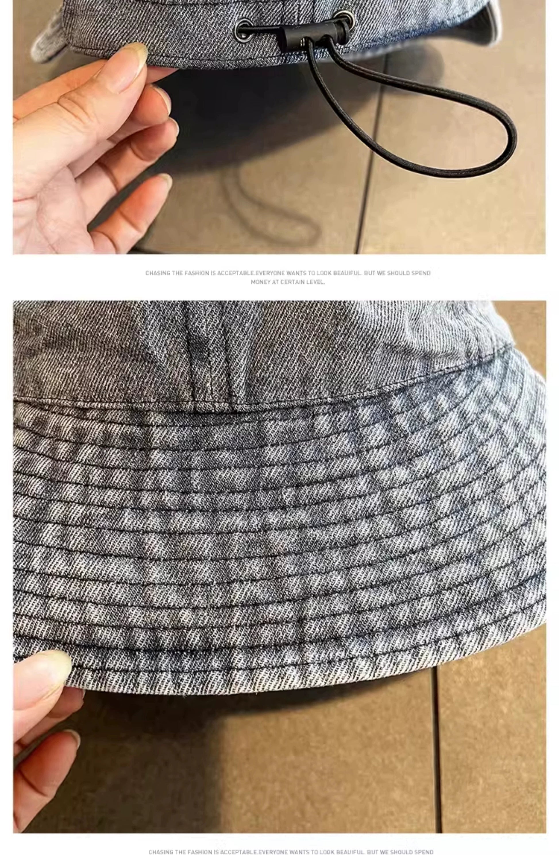 Sun Hat Denim Women Foldable Easiest for Match Peaked Cap Viralgem Store