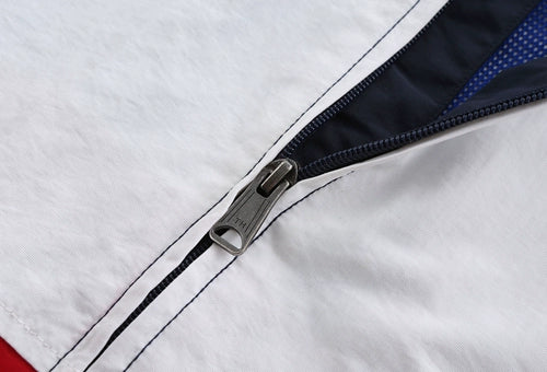 Spring and Autumn Fashion Brand Stand Collar Windproof Shell Jacket Casual Jacket