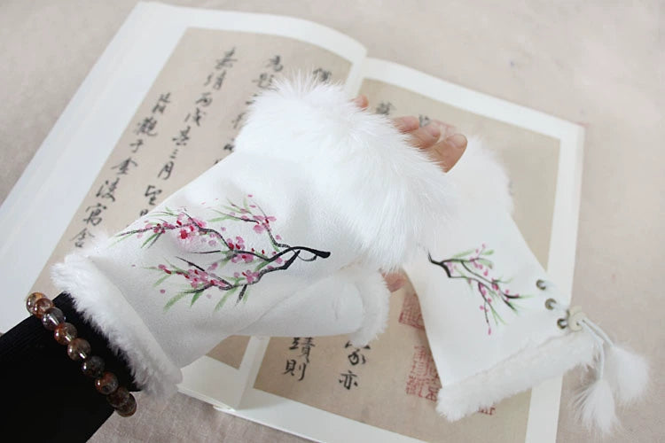 Women's Warm Half Finger Gloves Viralgem Store