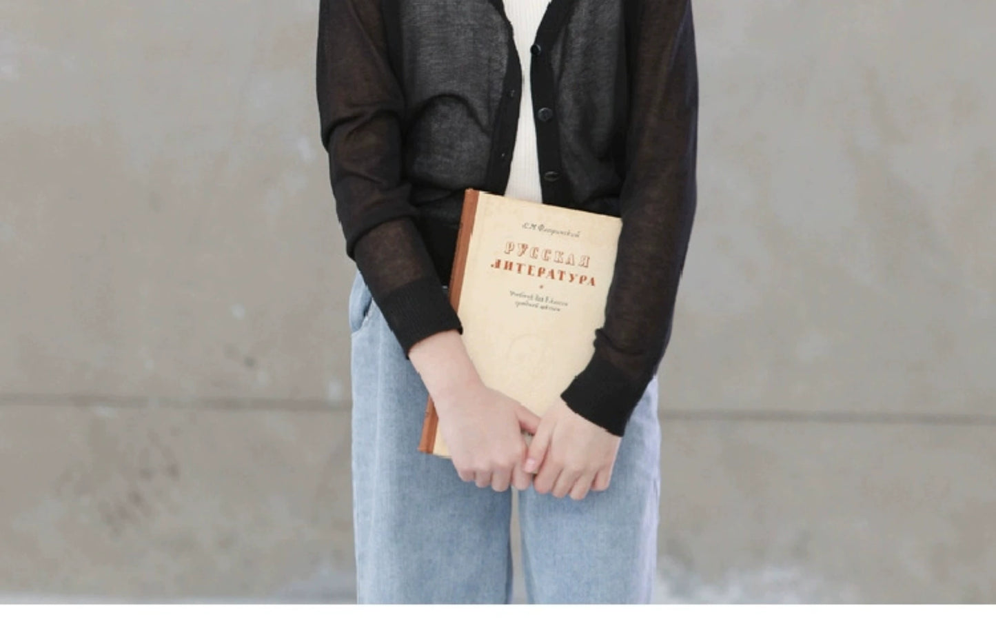 Stylish Medium and Large Children's Summer Clothes Air Conditioning Sweater Sweater