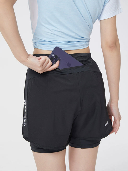 Yoga Women's Super Stretch Wide Leg Quick-Drying Workout Shorts