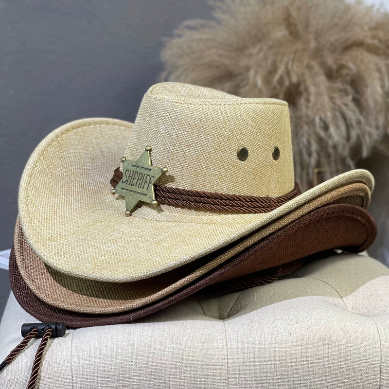 Straw Hat Western Sexy Retro Travel Photography Hat