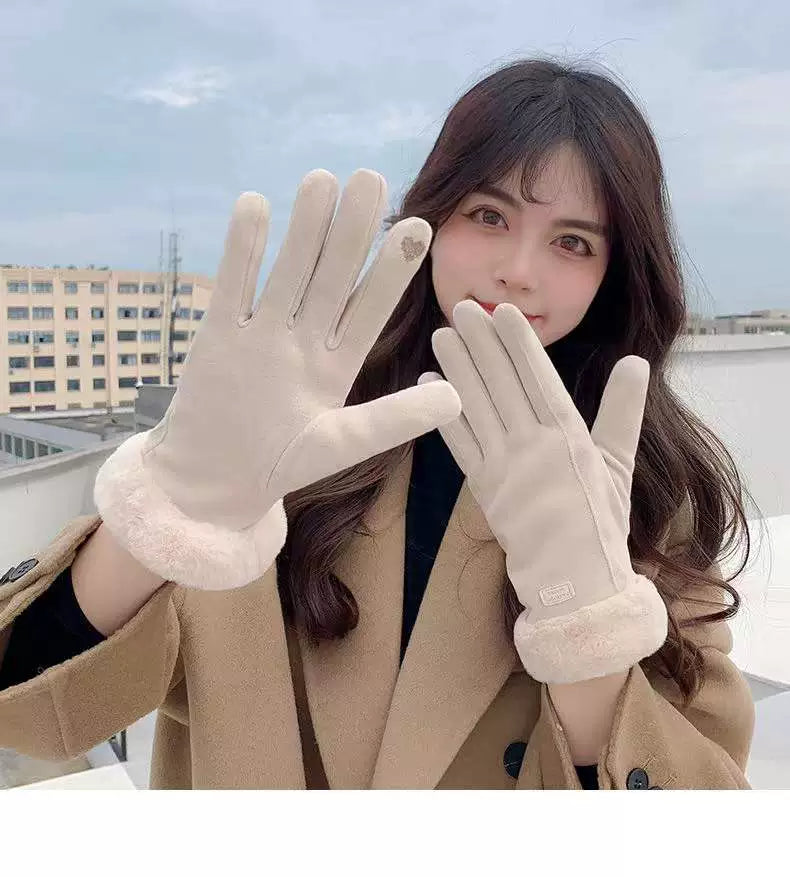 Women's Anti-Cold Windproof Touch Screen Gloves