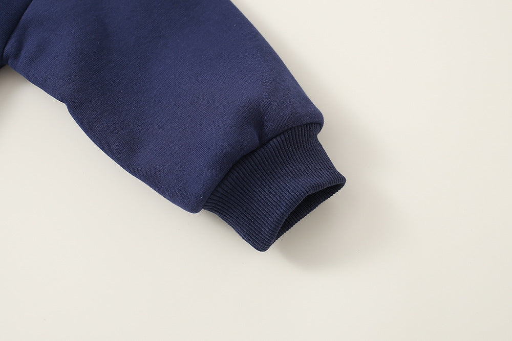 Winter Kids Sweatshirts Plus Velvet Children Pullover 2024 Warm Boy T-shirts Cartoon Girls Fleece Hoodies Baby Outerwear Clothes Viralgem Store