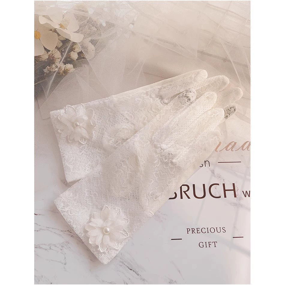 Women's Summer Short Touch Screen Ice Silk Sun Protection Gloves Viralgem Store