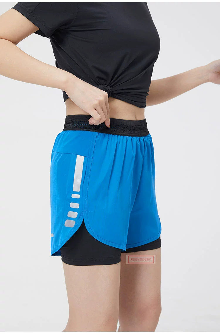 Yoga Women's Super Stretch Wide Leg Quick-Drying Workout Shorts