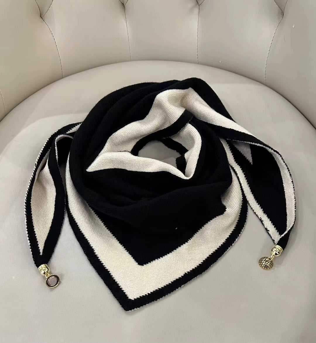 Spring & Fall Cervical Support Female Hidden Hook Double-Sided Short Triangular Binder