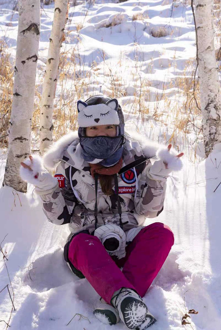 Women's Warm Half Finger Gloves Viralgem Store