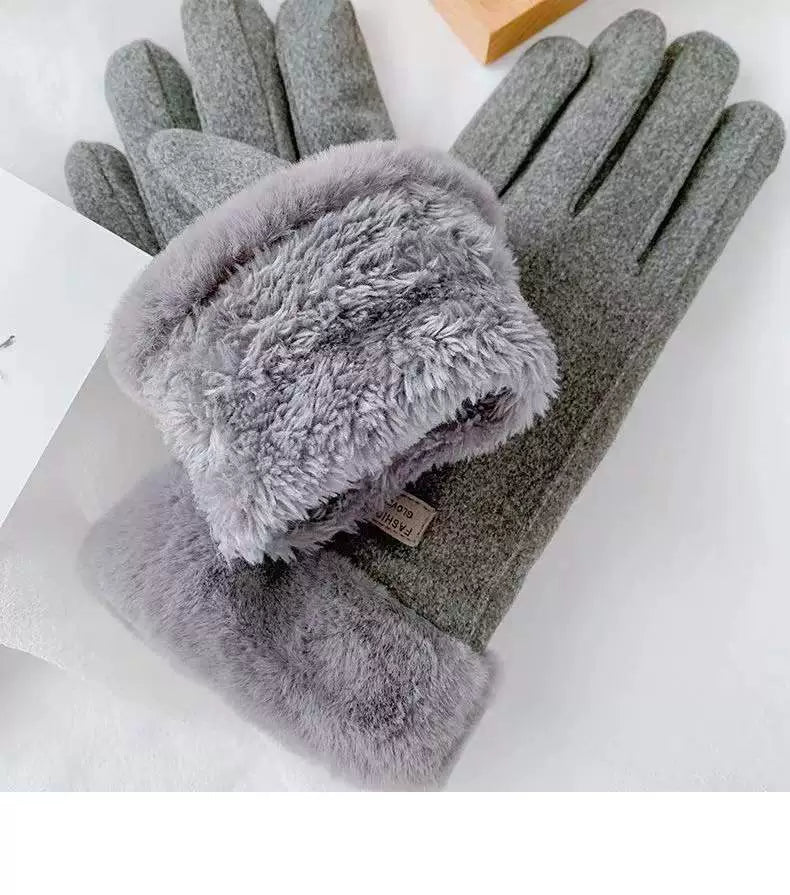 Women's Anti-Cold Windproof Touch Screen Gloves