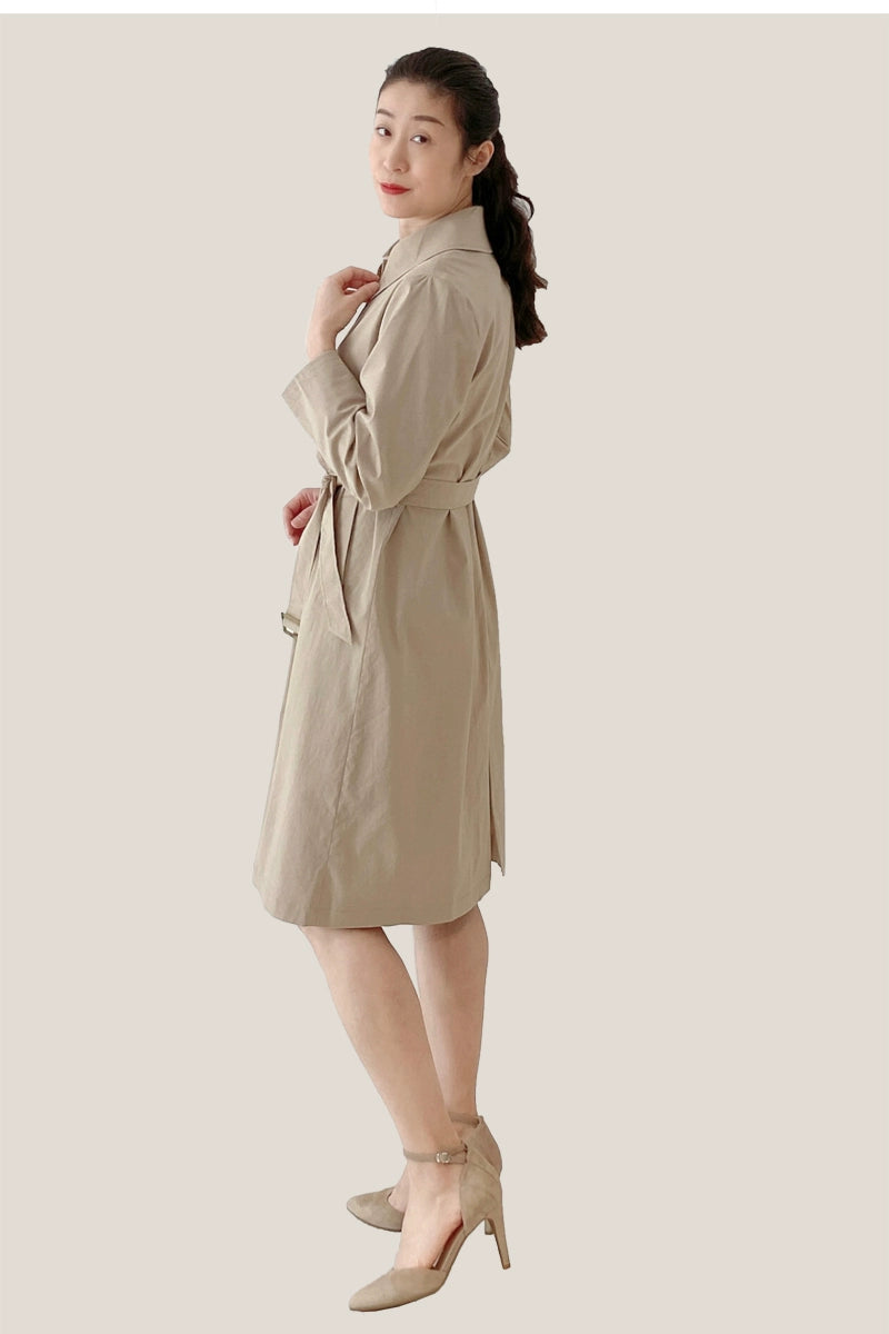Spring & Fall Lapel Long Japanese Leisure Coat and Trench Coat Viralgem Store
