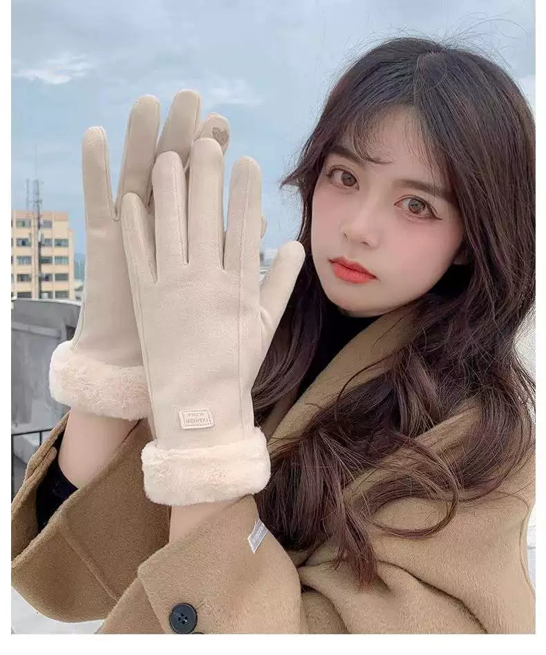 Women's Anti-Cold Windproof Touch Screen Gloves