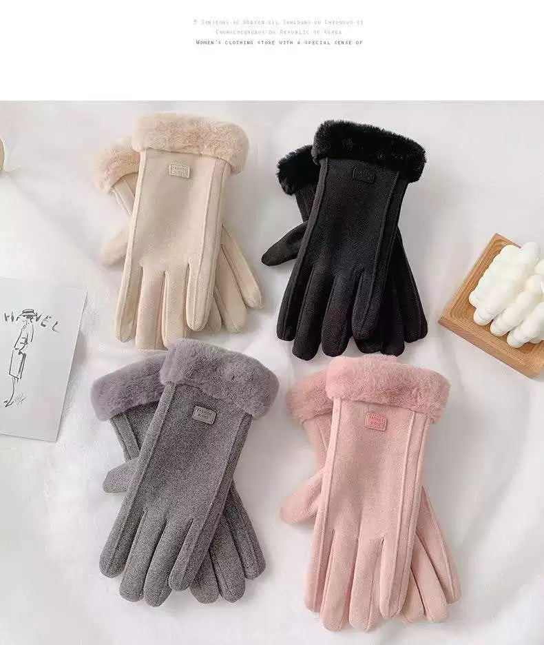 Women's Anti-Cold Windproof Touch Screen Gloves