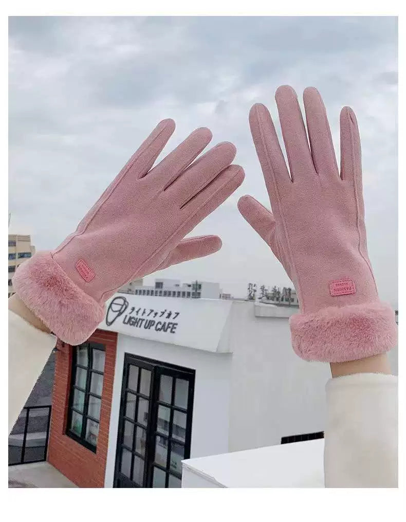 Women's Anti-Cold Windproof Touch Screen Gloves