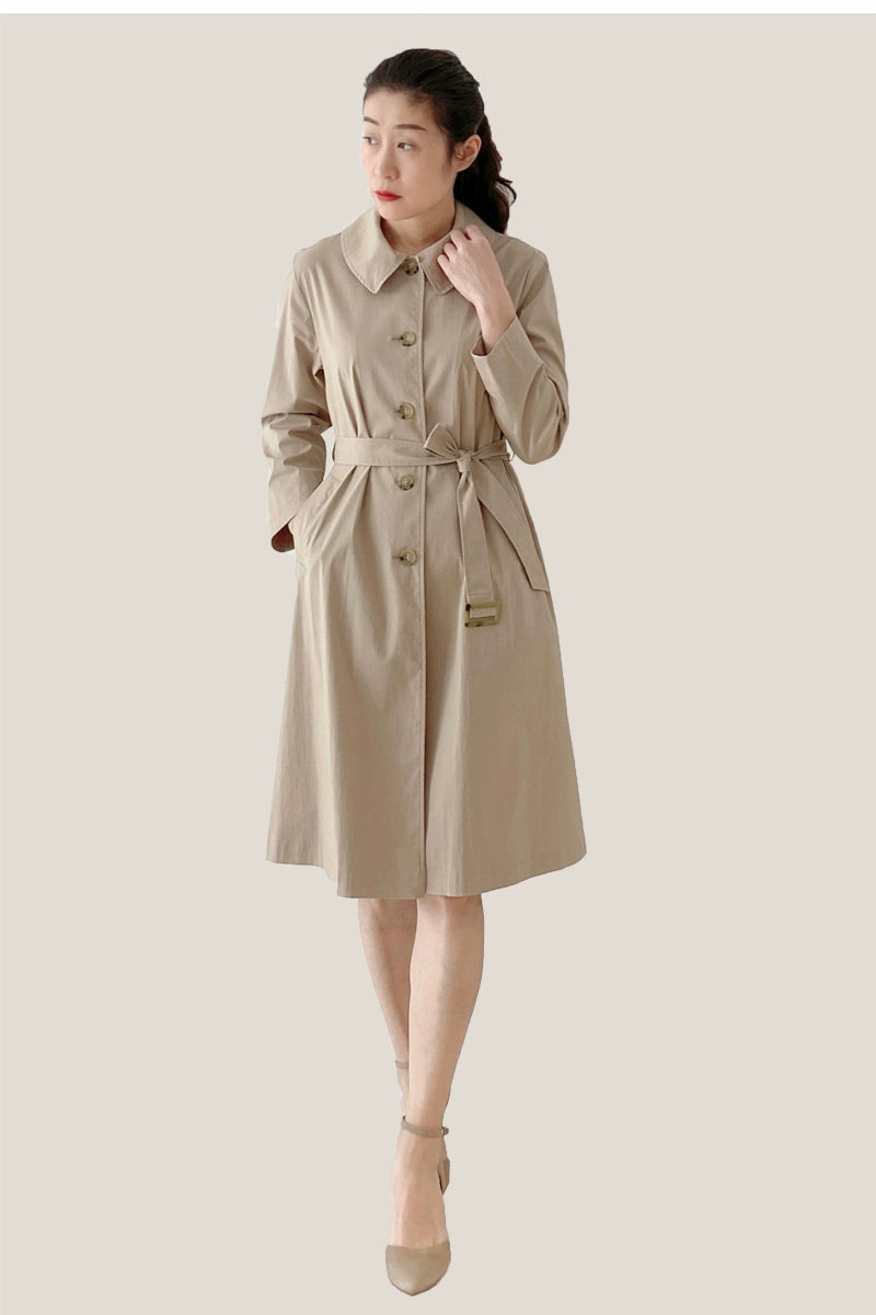 Spring & Fall Lapel Long Japanese Leisure Coat and Trench Coat Viralgem Store