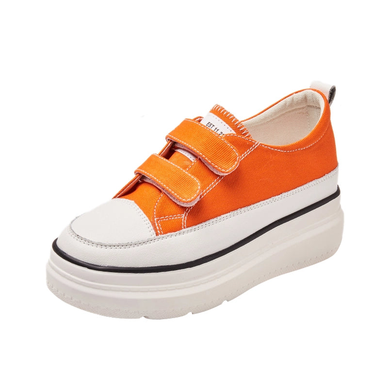 White Shoes Thick Sole Elevator Wild Best Selling Canvas Shoes