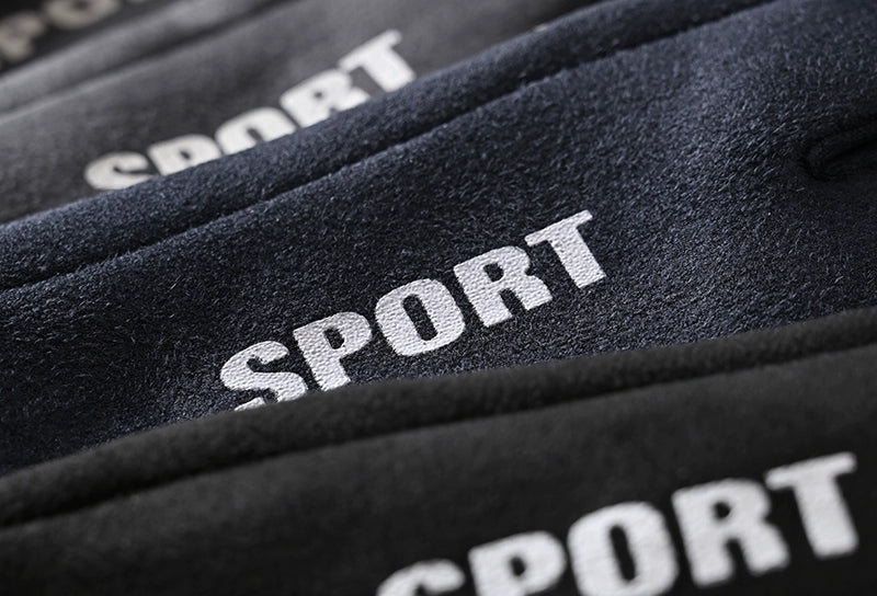 Suede Windproof Warm Men Driving Outdoor