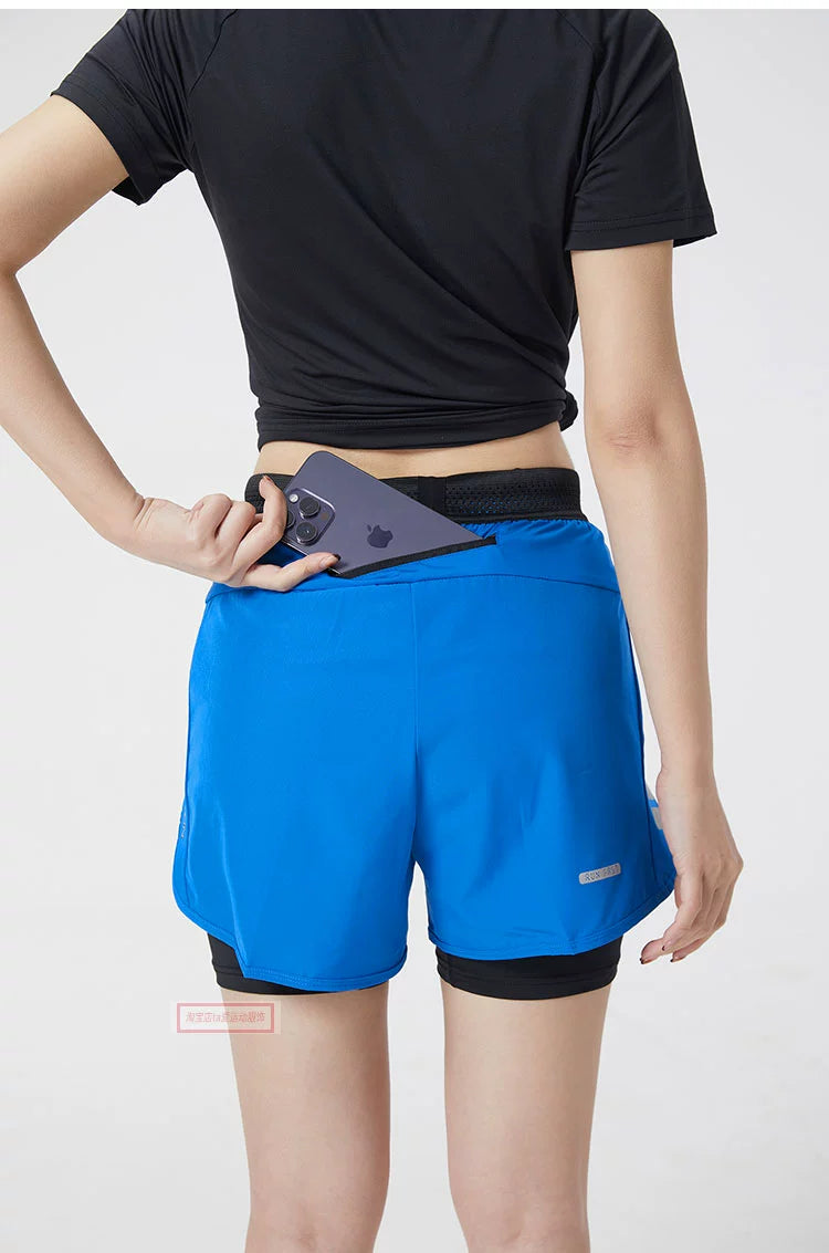 Yoga Women's Super Stretch Wide Leg Quick-Drying Workout Shorts