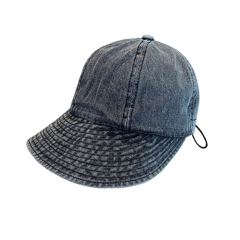 Sun Hat Denim Women Foldable Easiest for Match Peaked Cap Viralgem Store