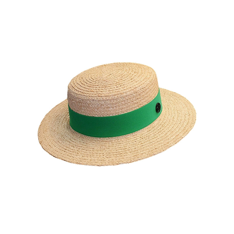 Straw Hat Handmade Female Stylish Beach Natural Raffia