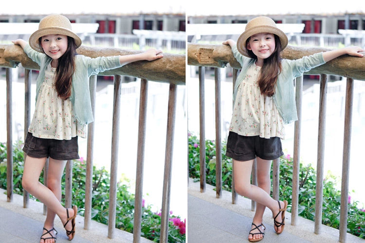 Stylish Medium and Large Children's Summer Clothes Air Conditioning Sweater Sweater