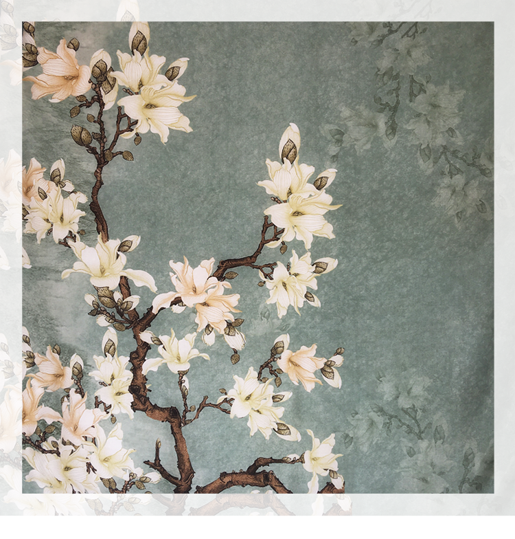 Vincent Van Gogh's Oil Painting Series Large Kerchief Middle-Aged Gift Real Silk Viralgem Store