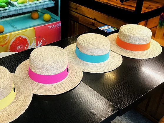 Straw Hat Handmade Female Stylish Beach Natural Raffia