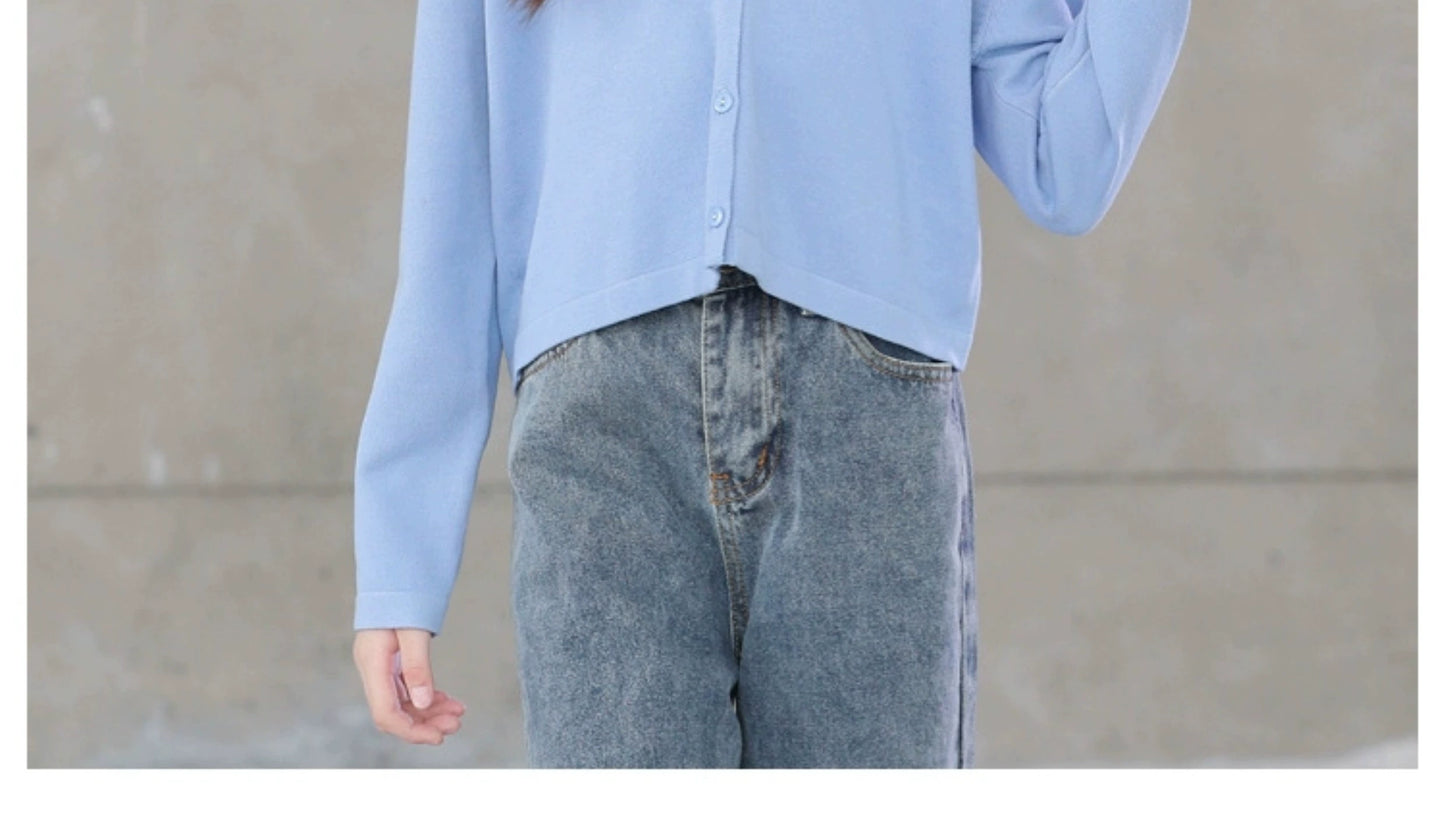 Stylish Medium and Large Children's Summer Clothes Air Conditioning Sweater Sweater