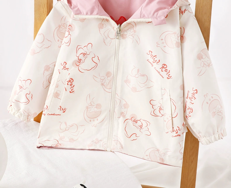 Women's Spring and Autumn Hooded Girl Infant Clothes and Coat Viralgem Store