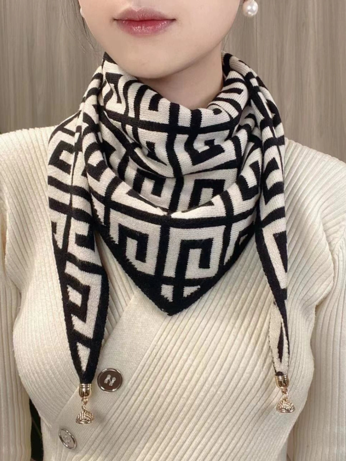 Spring & Fall Cervical Support Female Hidden Hook Double-Sided Short Triangular Binder