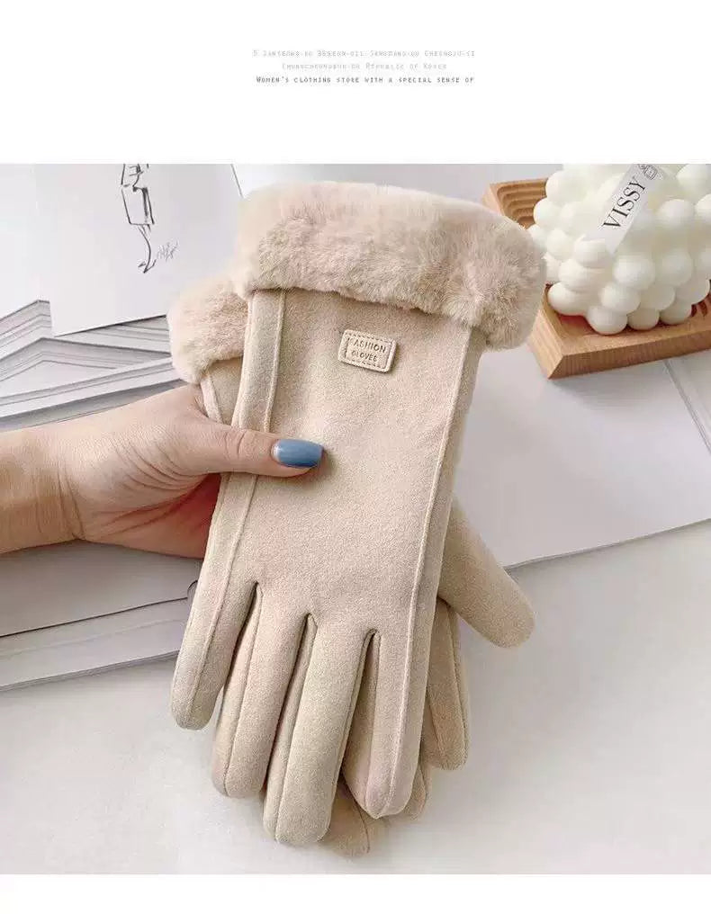 Women's Anti-Cold Windproof Touch Screen Gloves