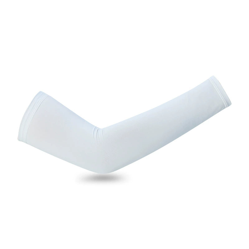 Summer Viscose Fiber Sun-Protection Oversleeves Men's Plus Size UV Protection Cool Oversleeves Driving and Biking Sun Shade Neutral Arm Guard Women