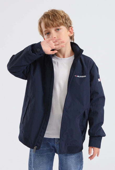 Spring and Autumn Fashion Brand Stand Collar Windproof Shell Jacket Casual Jacket