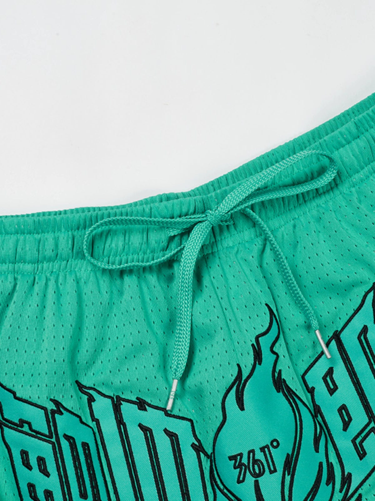 361 Degrees Men's Pants Sports Pants 2024 Summer New Arrival Men Breathable Quick-Drying 361 Loose Knitting Game Pants Basketball Shorts