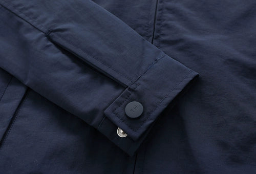 Spring and Autumn Fashion Brand Stand Collar Windproof Shell Jacket Casual Jacket