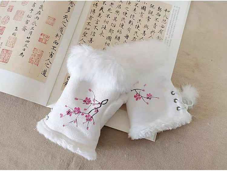 Women's Warm Half Finger Gloves Viralgem Store