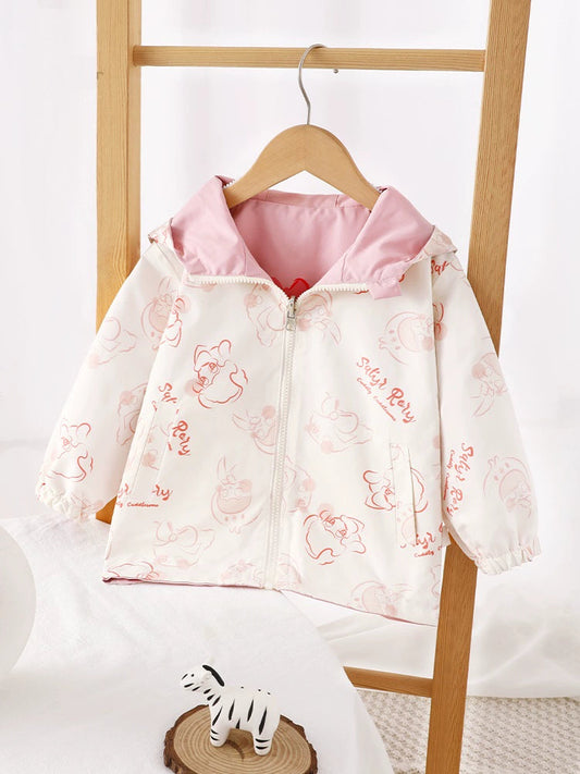Women's Spring and Autumn Hooded Girl Infant Clothes and Coat Viralgem Store