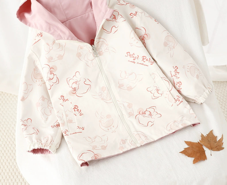 Women's Spring and Autumn Hooded Girl Infant Clothes and Coat Viralgem Store