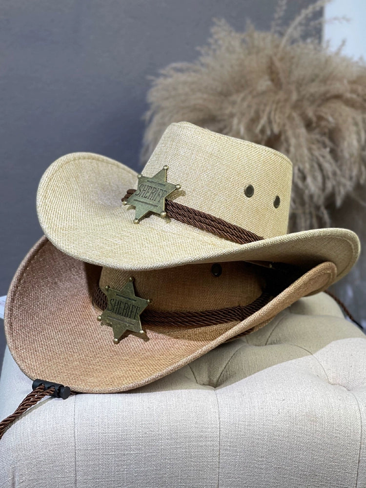 Straw Hat Western Sexy Retro Travel Photography Hat