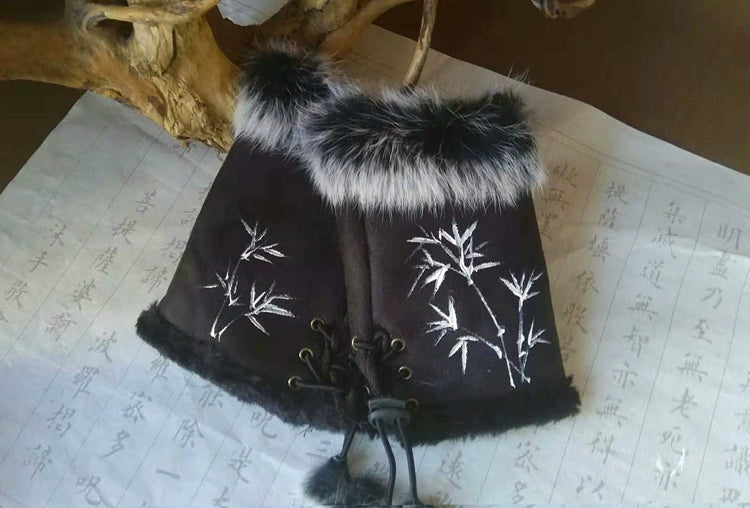 Women's Warm Half Finger Gloves Viralgem Store