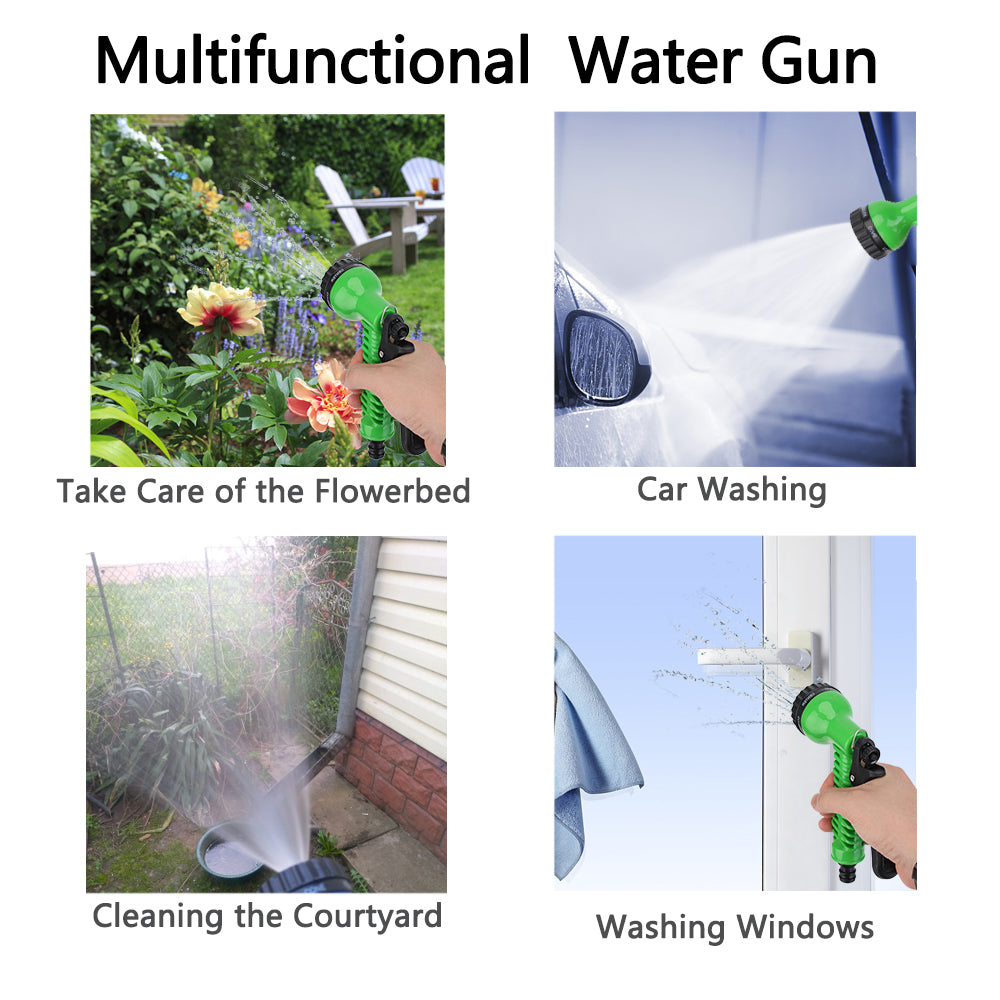 Ajustable Hose Nozzles Garden Water Spray Lawn Sprinkler 7 Pattern Multifunctional Car Wash Water Gun