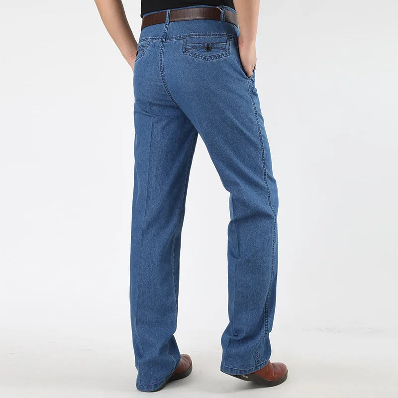 30L High waisted straight leg men's jeans
