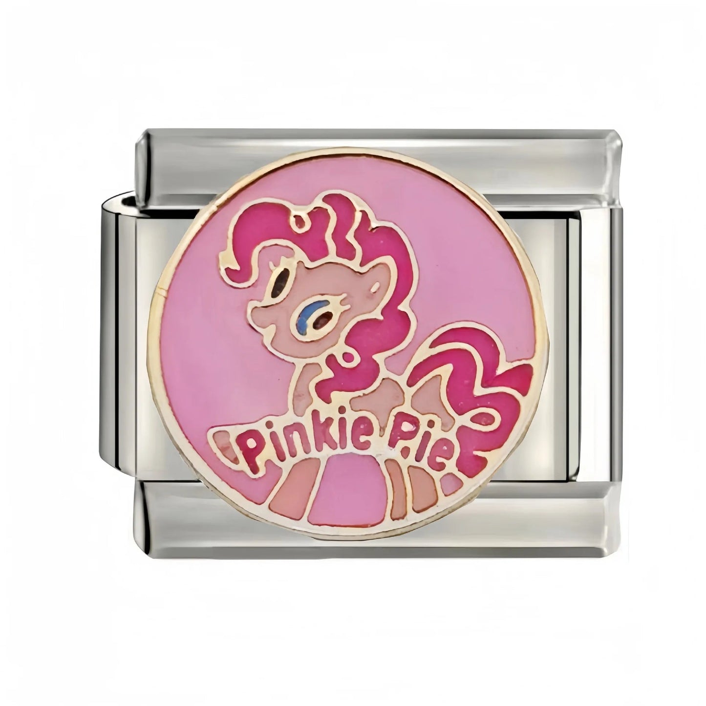 Vintage Amulet Devil Eyes Pyramid Love Heart Beads fit 9mm Italian Charm Links Bracelet Stainless Steel DIY Jewelry Making Gifts Viralgem Store