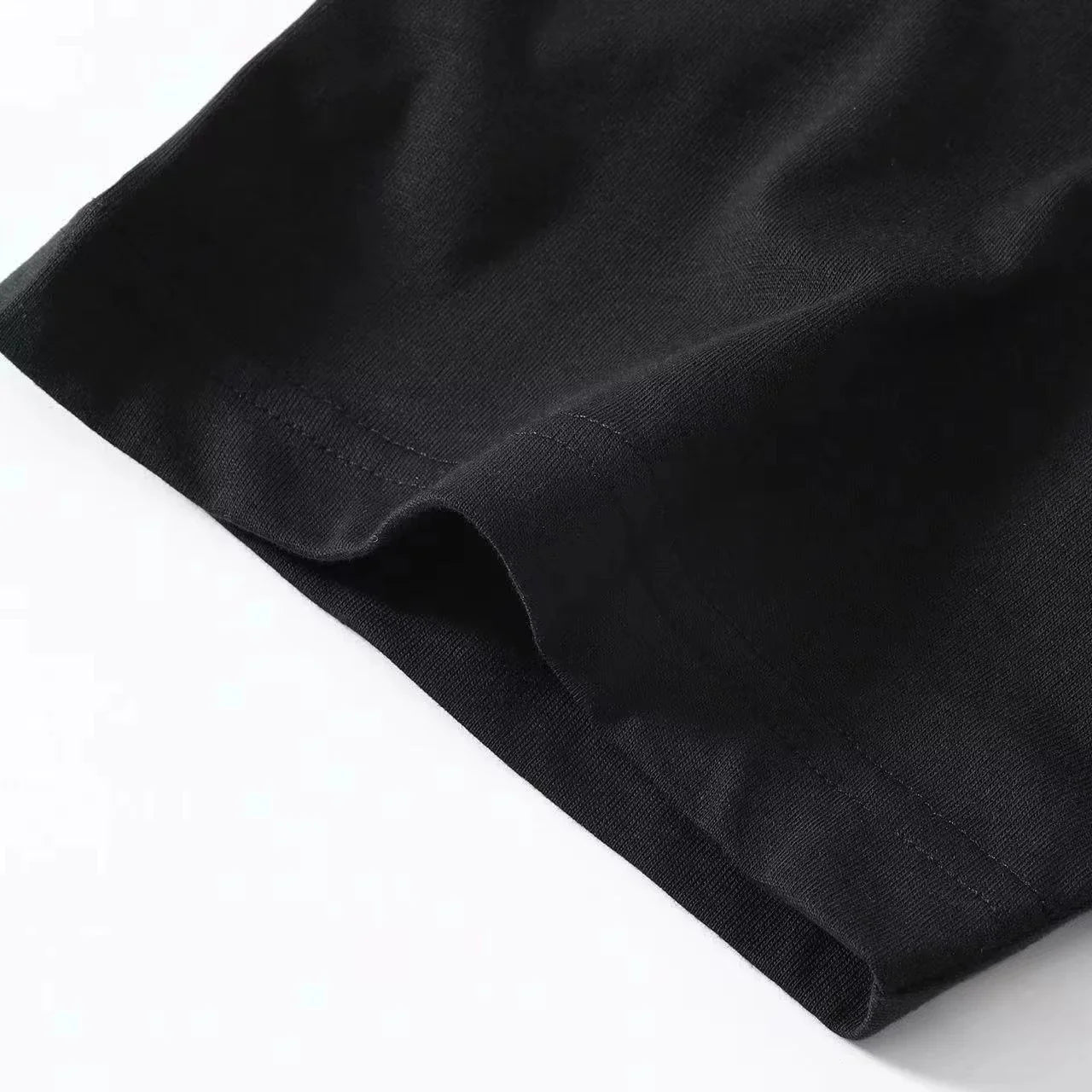 2025 New Short-sleeved T-shirt Summer New European and American CP Letter Casual Loose Round Neck Half-sleeved T-shirt Fashion