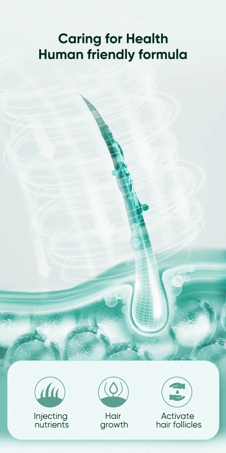 7 Days Ginger Hair Growth Serum Fast Promote Hair Regrowth Products Anti Hair Loss Repair Scalp Baldness Nourish Hair Root Care Viralgem Store