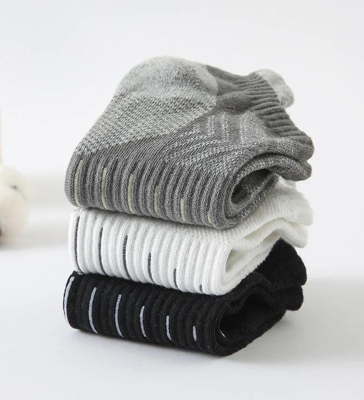 6 Pairs/Lot Men's Sport Socks Breathable Outdoor Running buffer thickenBasketball Socks Cotton Training Short Tube Socks For Men Viralgem Store