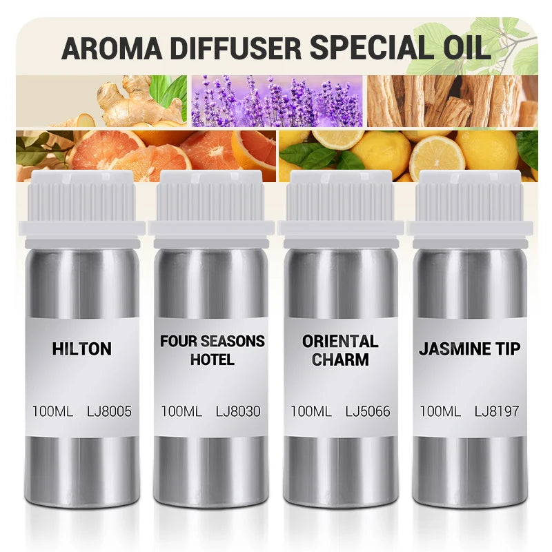 100ml Diffuser Essential Oils Hilton Fragrance Oil for Home Perfumes Hotel Aromatherapy Machine Essential Oil Diffuser Aroma Oil Viralgem Store